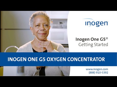 Inogen One G5 Portable Oxygen Concentrator (Pulse Dose)