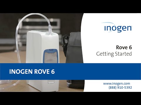 Inogen® Rove 6 Portable Oxygen Concentrator, Standard Battery