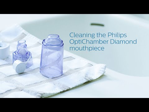 OptiChamber Diamond Valved Holding Chamber and Spacer - Philips