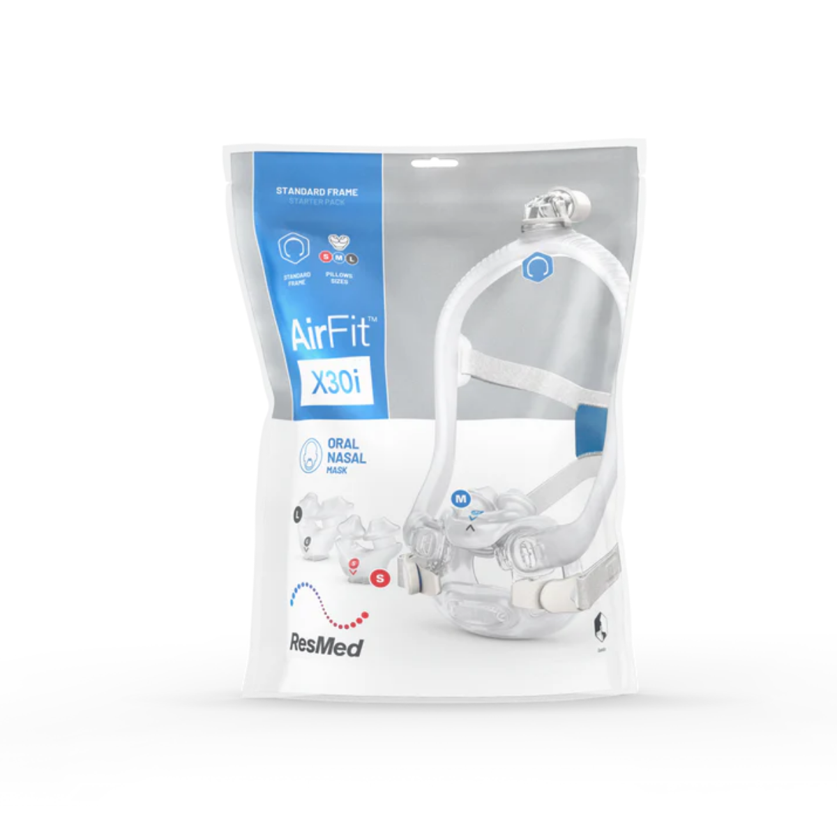 ResMed AirFit X30i CPAP Full Face Mask Starter Pack | CPAP Ninja ResMed AirFit X30i CPAP Full Face Mask Starter Pack | CPAP Ninja