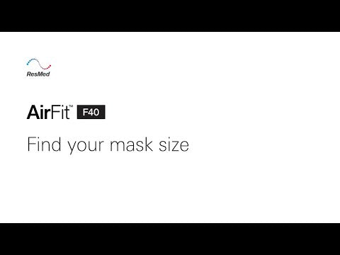 AirFit F40 Full Face CPAP Mask Cushion - ResMed